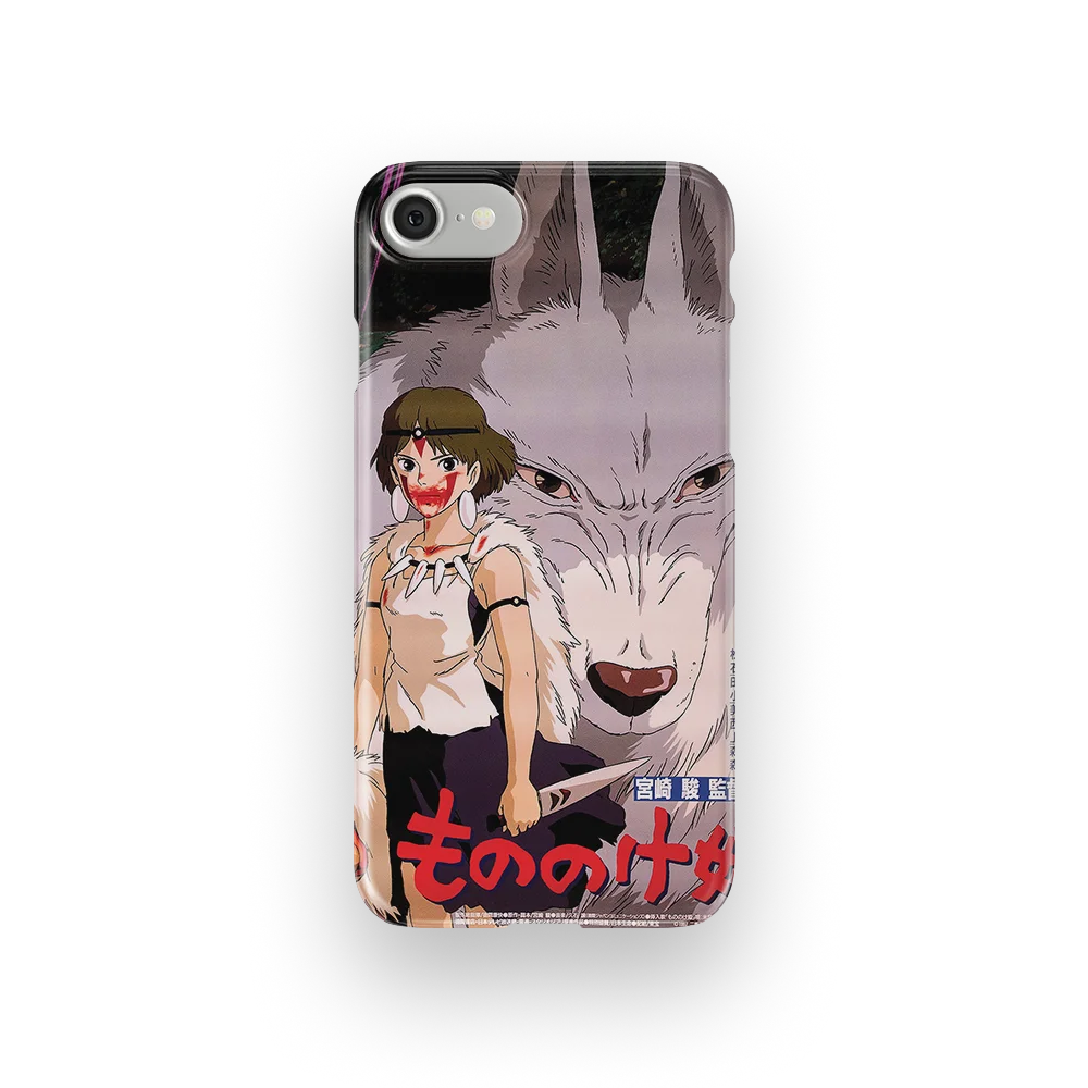 princess mononoke vintage poster i slim iphone 8 princess mononoke vintage poster i slim iphone 8
