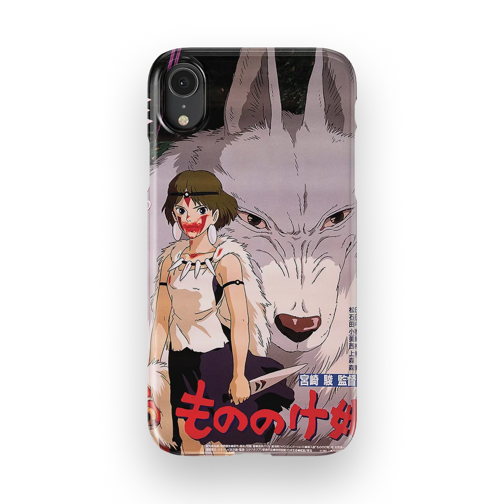 princess mononoke vintage poster i slim iphone xr princess mononoke vintage poster i slim iphone xr