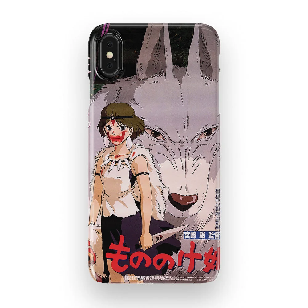 princess mononoke vintage poster i slim iphone xs max princess mononoke vintage poster i slim iphone xs max