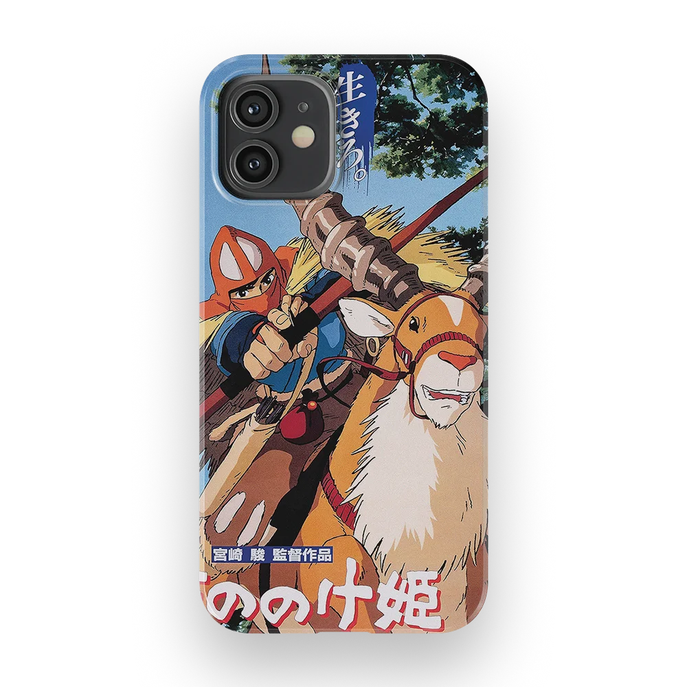 princess mononoke vintage poster slim iphone 12 princess mononoke vintage poster slim iphone 12