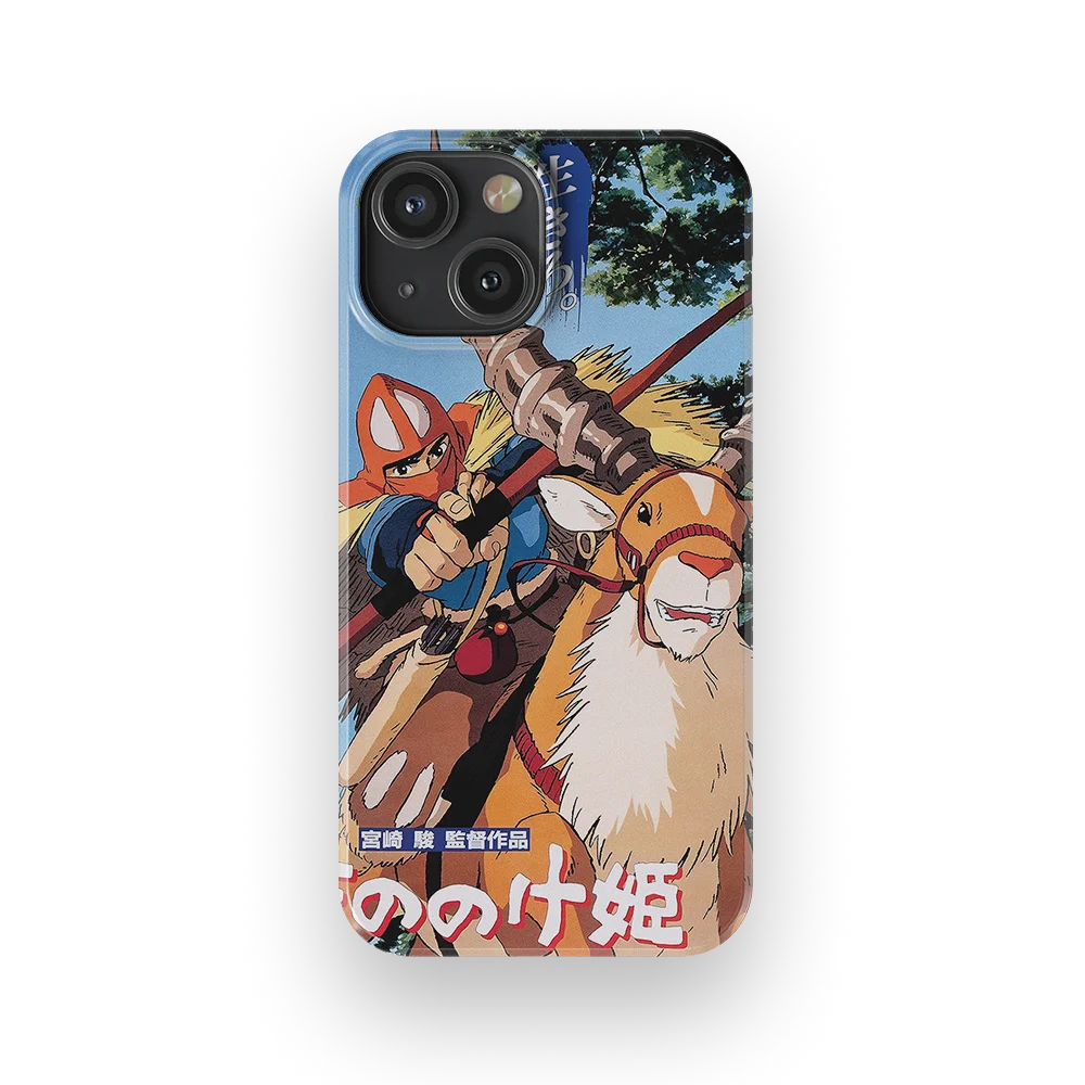 princess mononoke vintage poster slim iphone 13 mini princess mononoke vintage poster slim iphone 13 mini