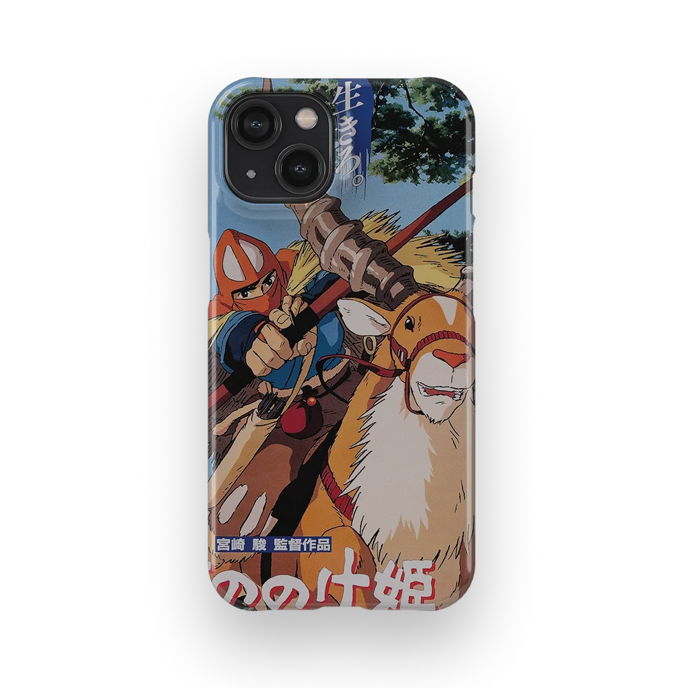 princess mononoke vintage poster slim iphone 14 princess mononoke vintage poster slim iphone 14
