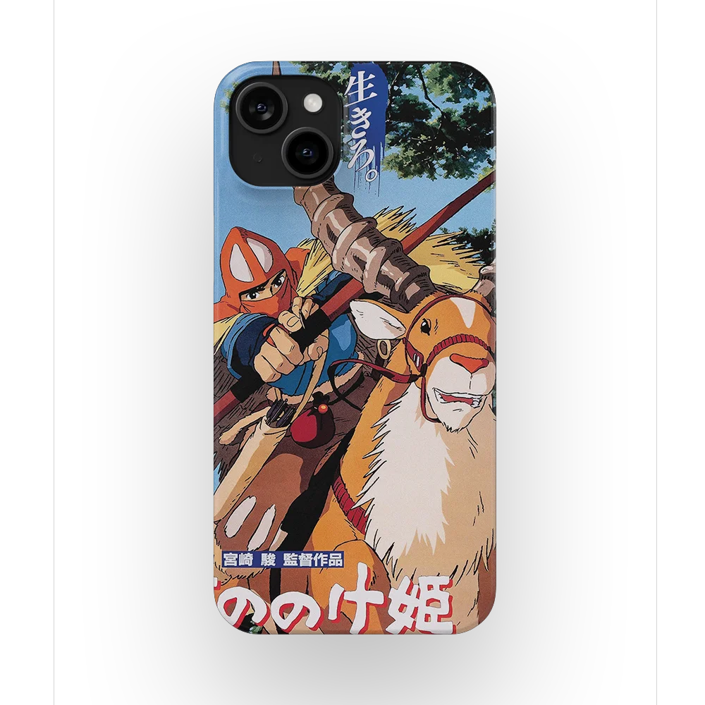 princess mononoke vintage poster slim iphone 15 plus princess mononoke vintage poster slim iphone 15 plus