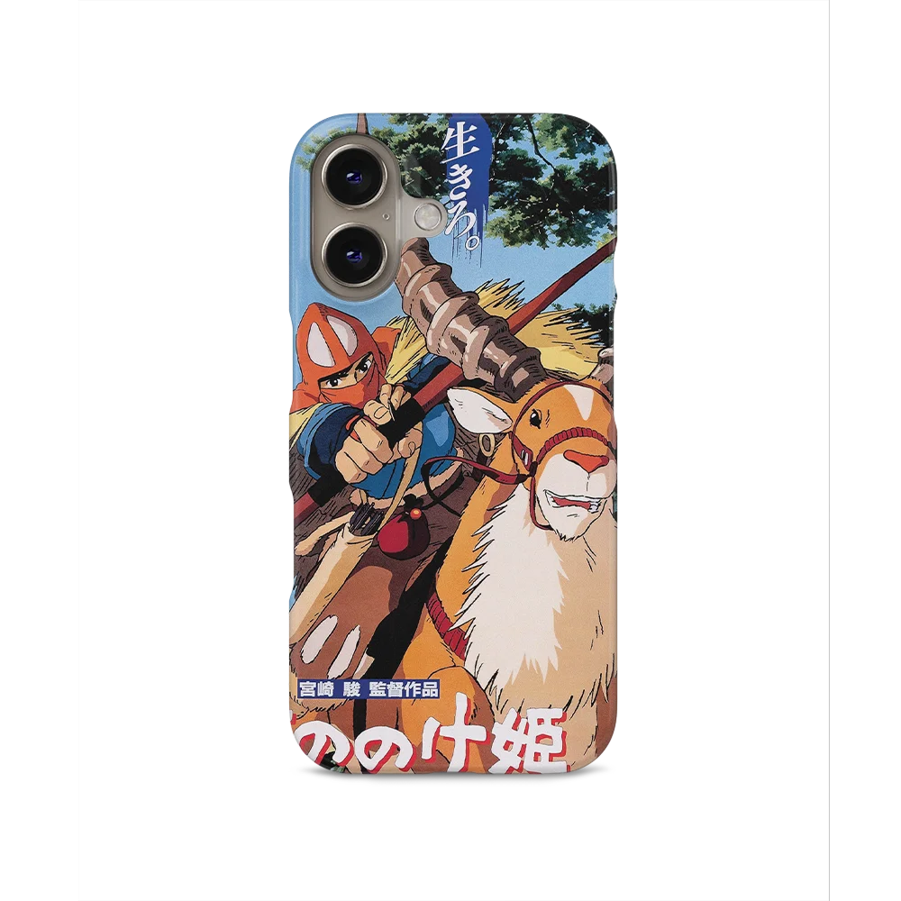 princess mononoke vintage poster slim iphone 16 princess mononoke vintage poster slim iphone 16