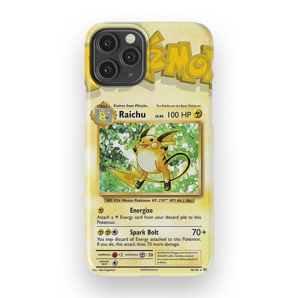 raichu base set slim iphone 11 pro raichu base set slim iphone 11 pro