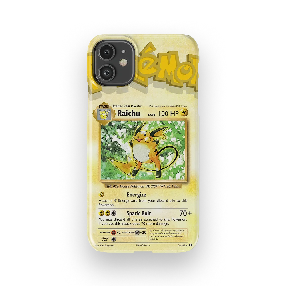 raichu base set slim iphone 11 raichu base set slim iphone 11