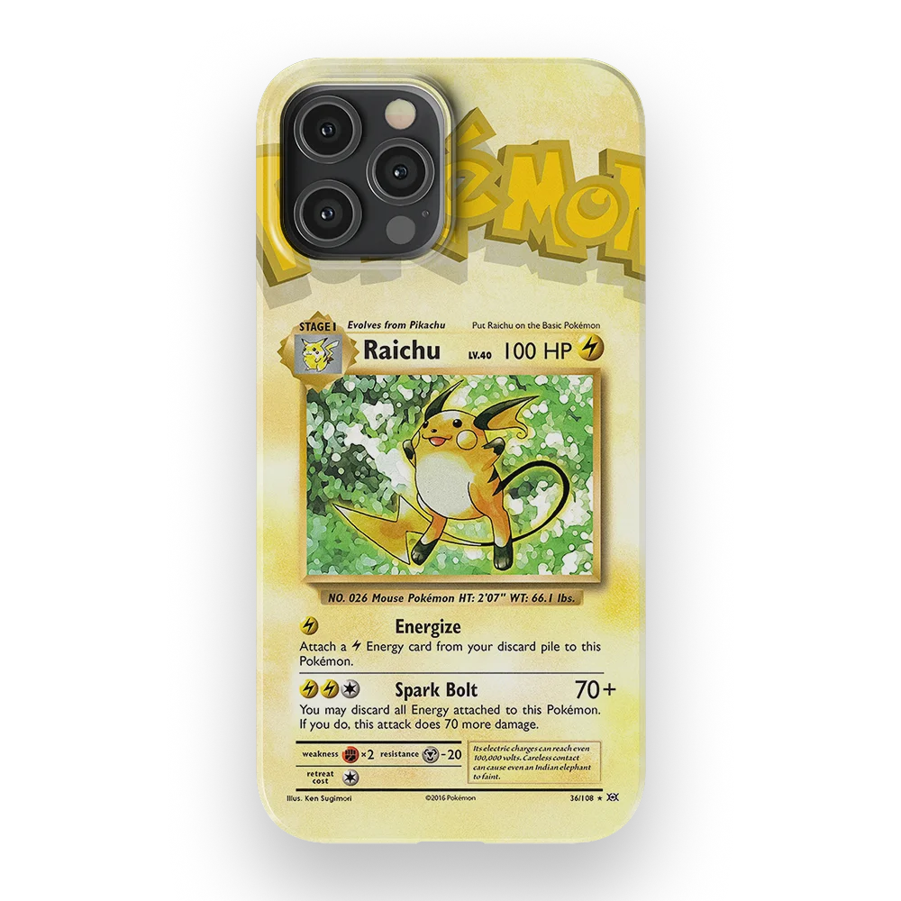 raichu base set slim iphone 12 pro max raichu base set slim iphone 12 pro max