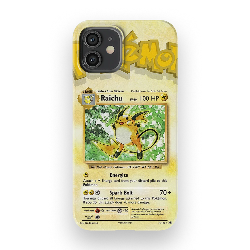 raichu base set slim iphone 12 raichu base set slim iphone 12