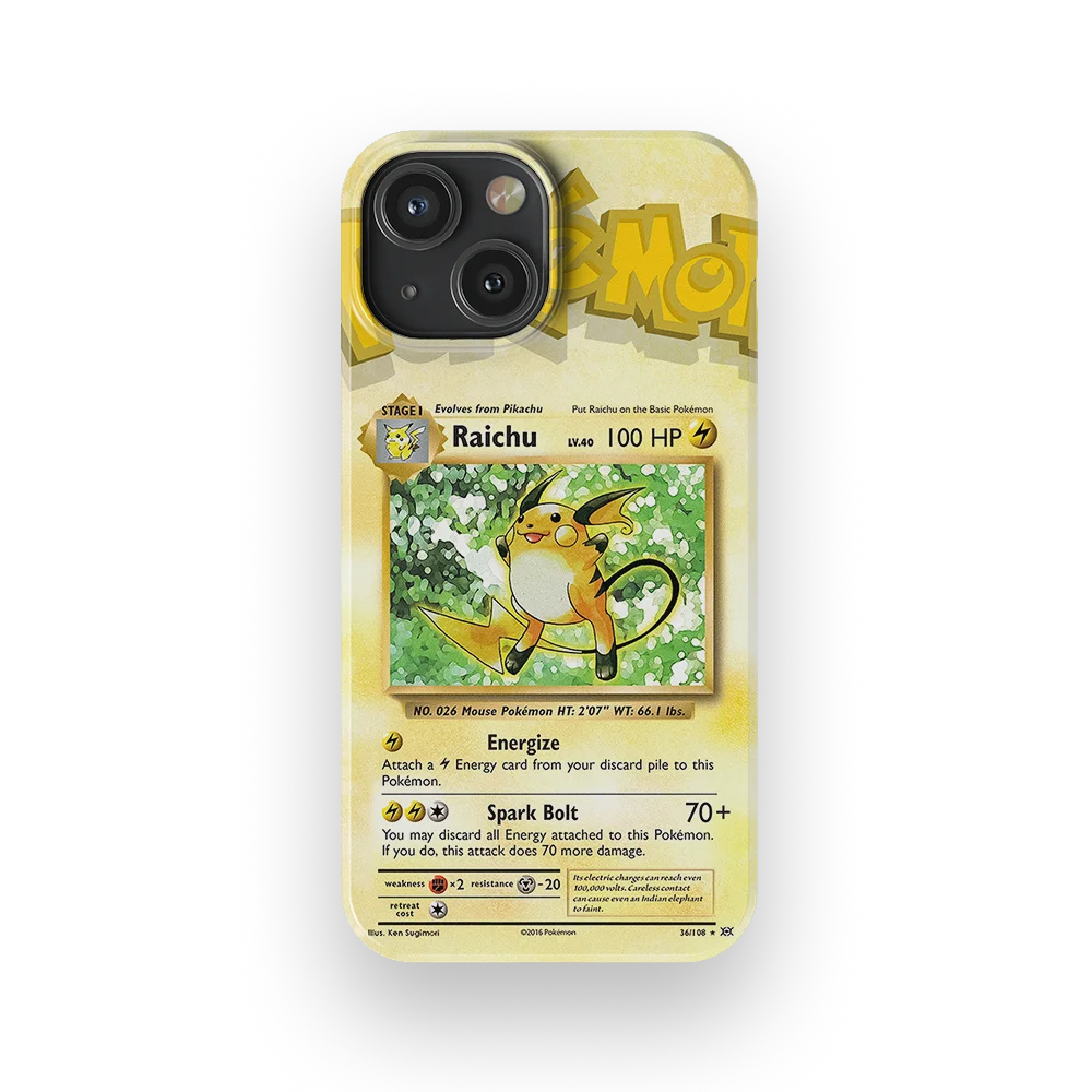 raichu base set slim iphone 13 mini raichu base set slim iphone 13 mini