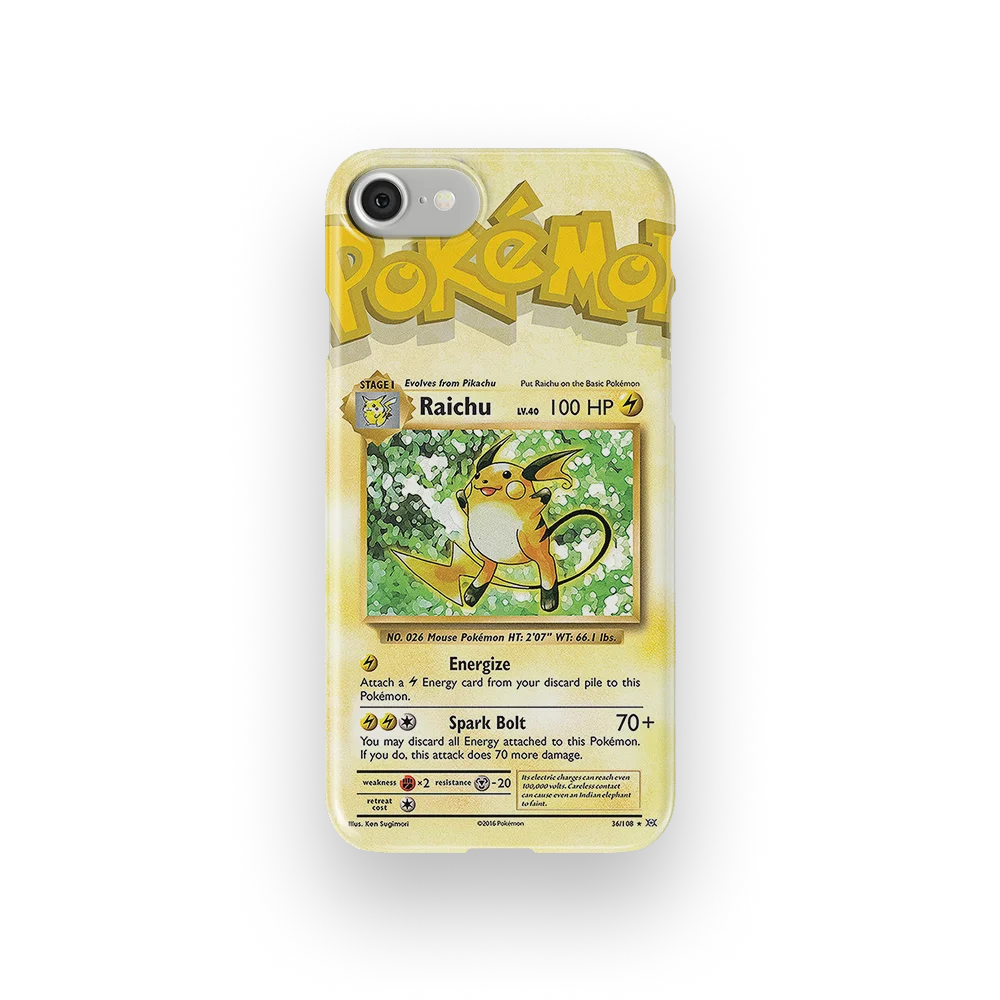 raichu base set slim iphone 8 raichu base set slim iphone 8