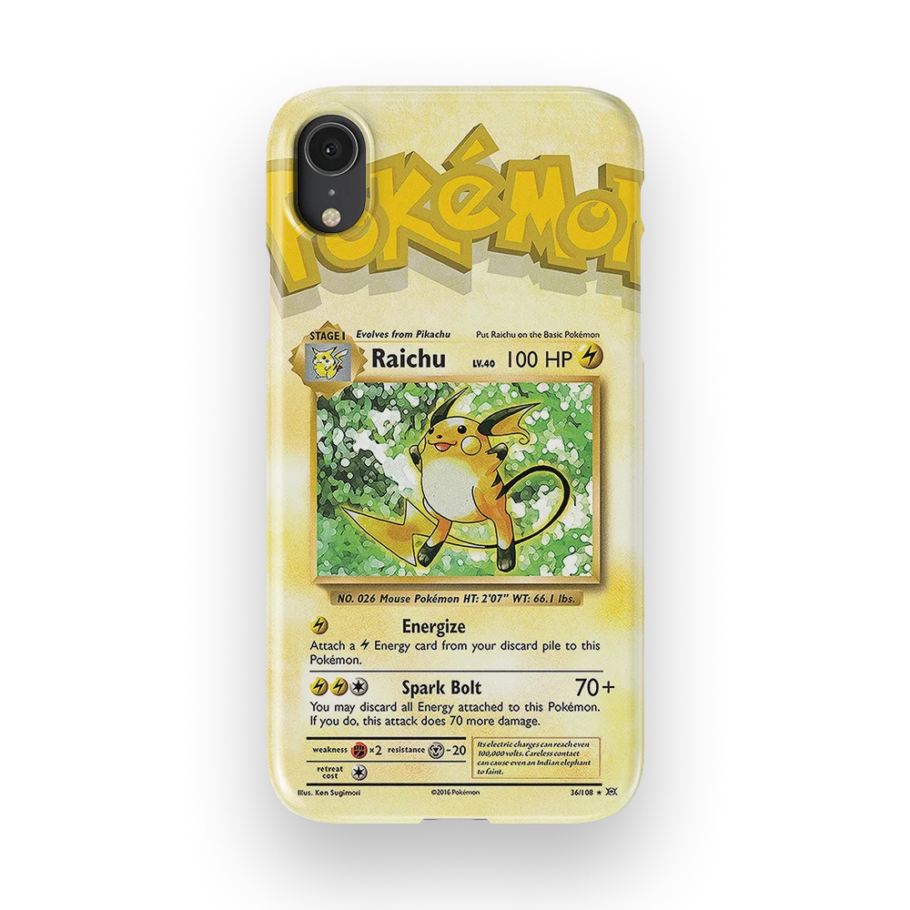 raichu base set slim iphone xr raichu base set slim iphone xr