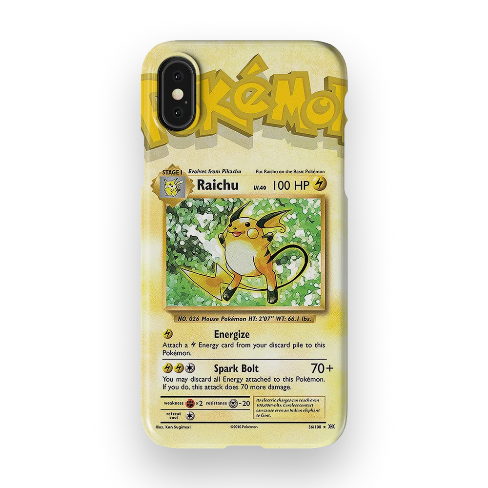 raichu base set slim iphone xs raichu base set slim iphone xs