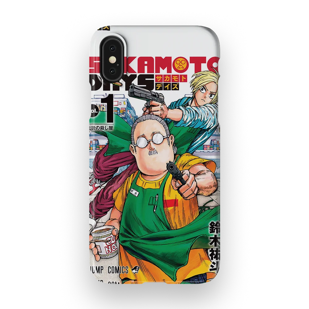 sakamoto days vol01 slim iphone xs sakamoto days vol01 slim iphone xs