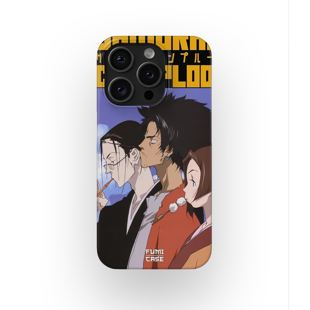 samurai champloo vintage slim iphone 15 pro samurai champloo vintage slim iphone 15 pro