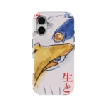 the boy and the heron vintage poster slim iphone 17 pro max