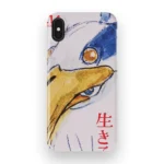 the boy and the heron vintage poster slim iphone 17 pro max