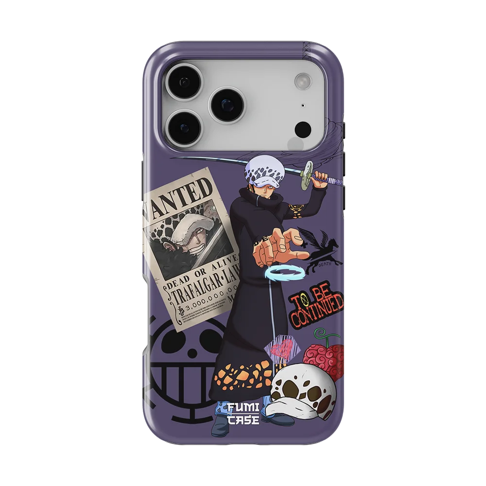 trafalgar law slim iphone 17 pro max