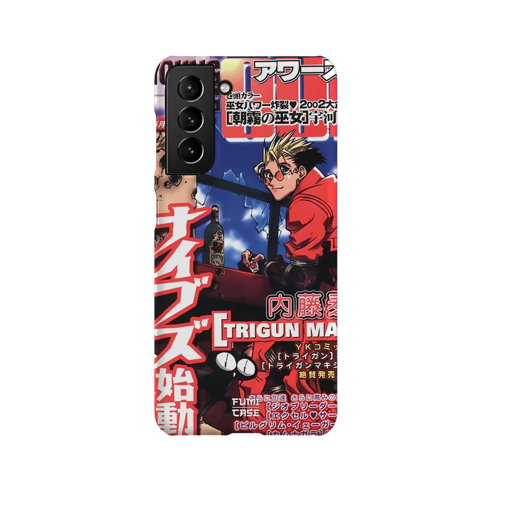 trigun 2002 vintage cover slim galaxy s21 trigun 2002 vintage cover slim galaxy s21