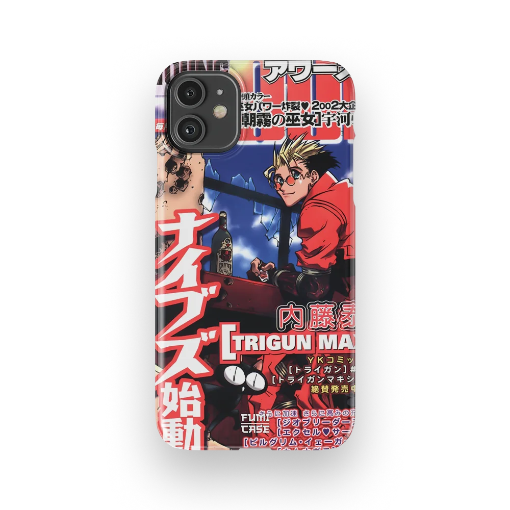trigun 2002 vintage cover slim iphone 11 trigun 2002 vintage cover slim iphone 11