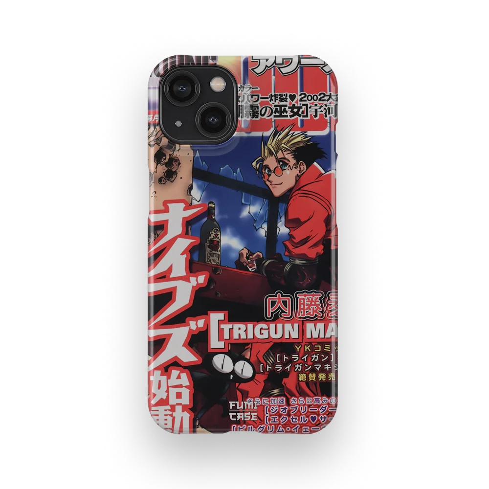 trigun 2002 vintage cover slim iphone 14 trigun 2002 vintage cover slim iphone 14