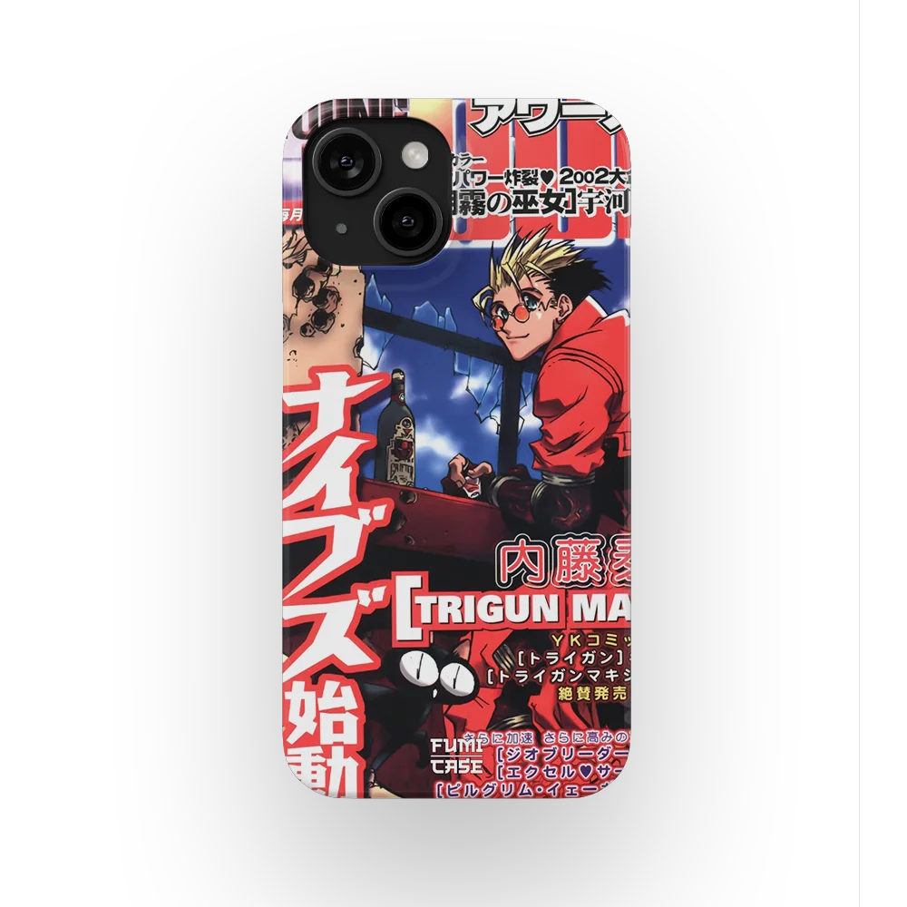 trigun 2002 vintage cover slim iphone 15 trigun 2002 vintage cover slim iphone 15