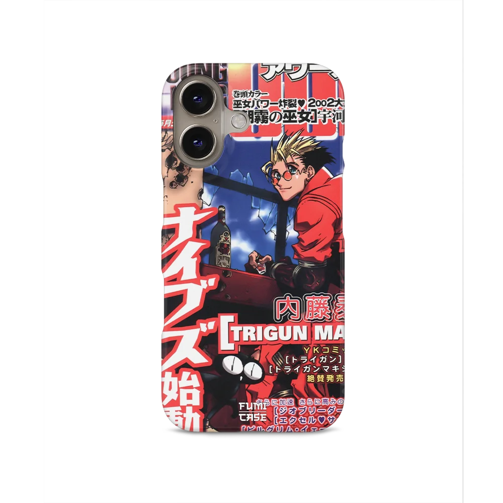 trigun 2002 vintage cover slim iphone 16 trigun 2002 vintage cover slim iphone 16