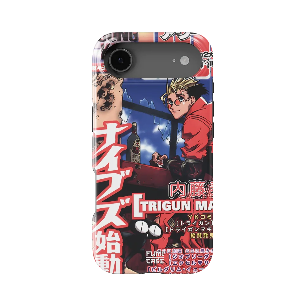 trigun 2002 vintage cover slim iphone 17 air trigun 2002 vintage cover slim iphone 17 air
