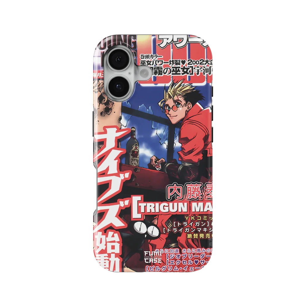 trigun 2002 vintage cover slim iphone 17 trigun 2002 vintage cover slim iphone 17