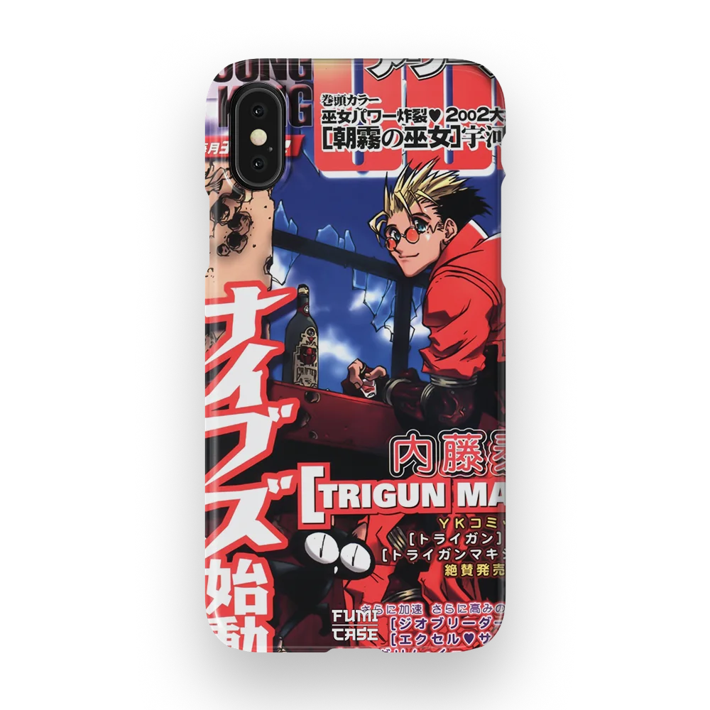 trigun 2002 vintage cover slim iphone xs trigun 2002 vintage cover slim iphone xs