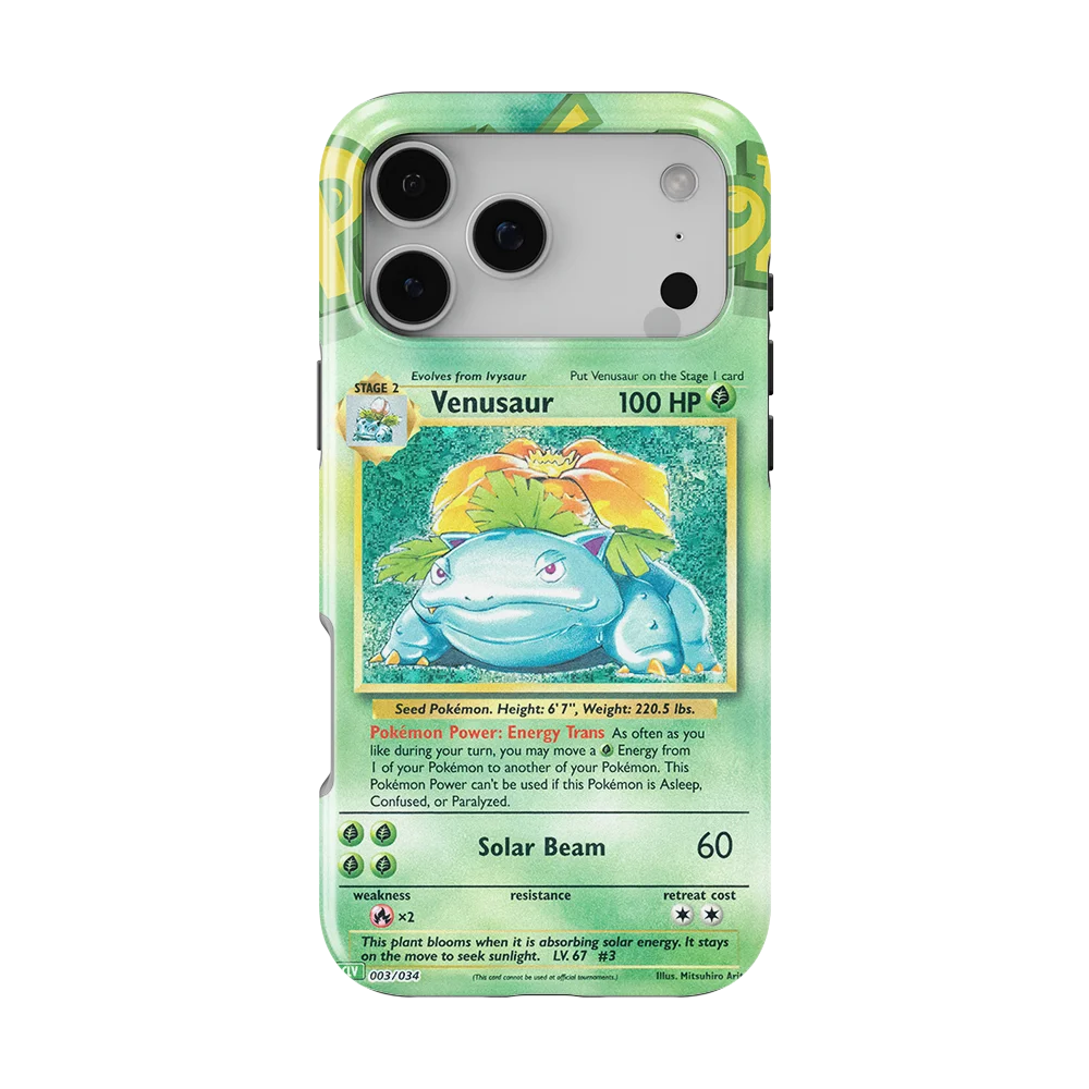 venusaur base set slim iphone 17 pro max