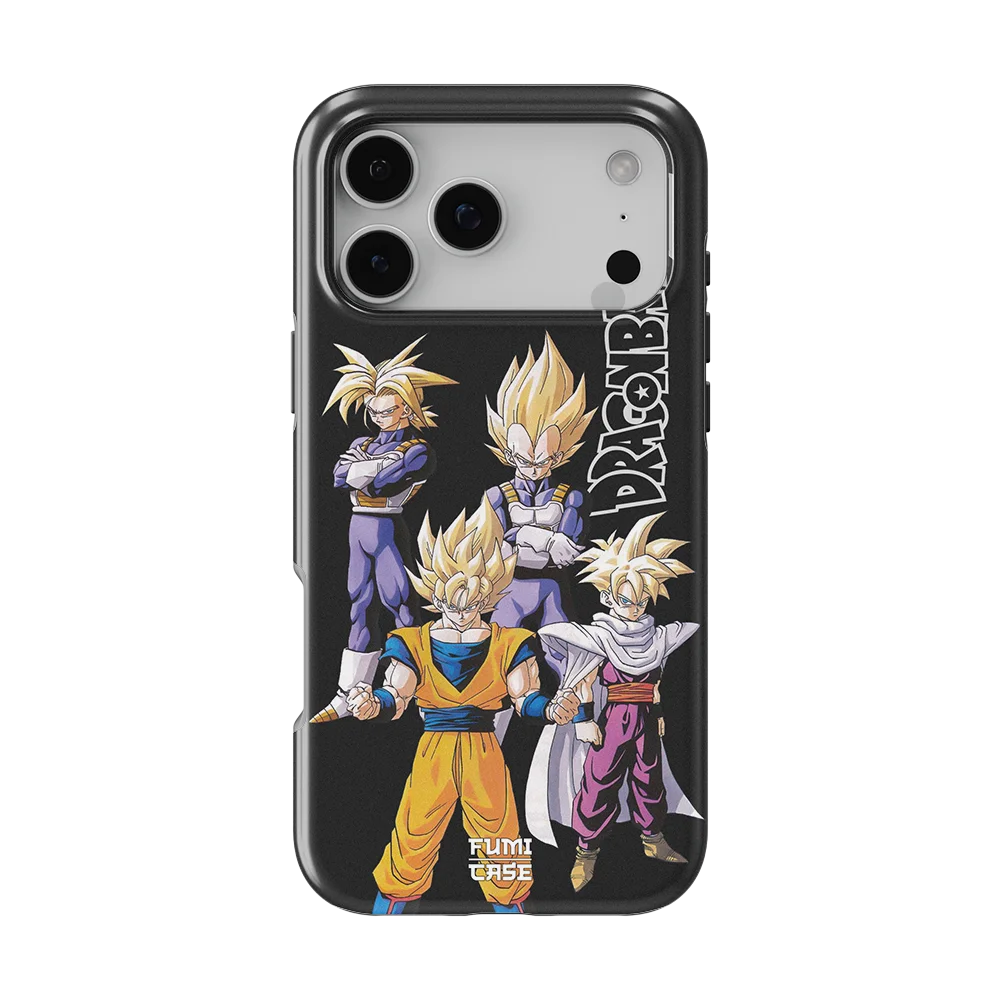 vintage saiyan aura slim iphone 17 pro max
