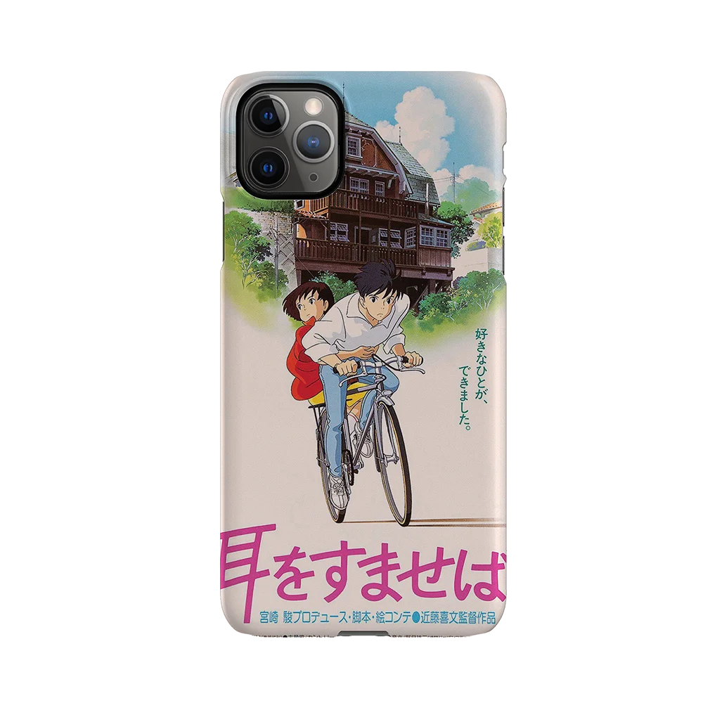 whisper of the heart vintage poster slim iphone 11 pro max whisper of the heart vintage poster slim iphone 11 pro max