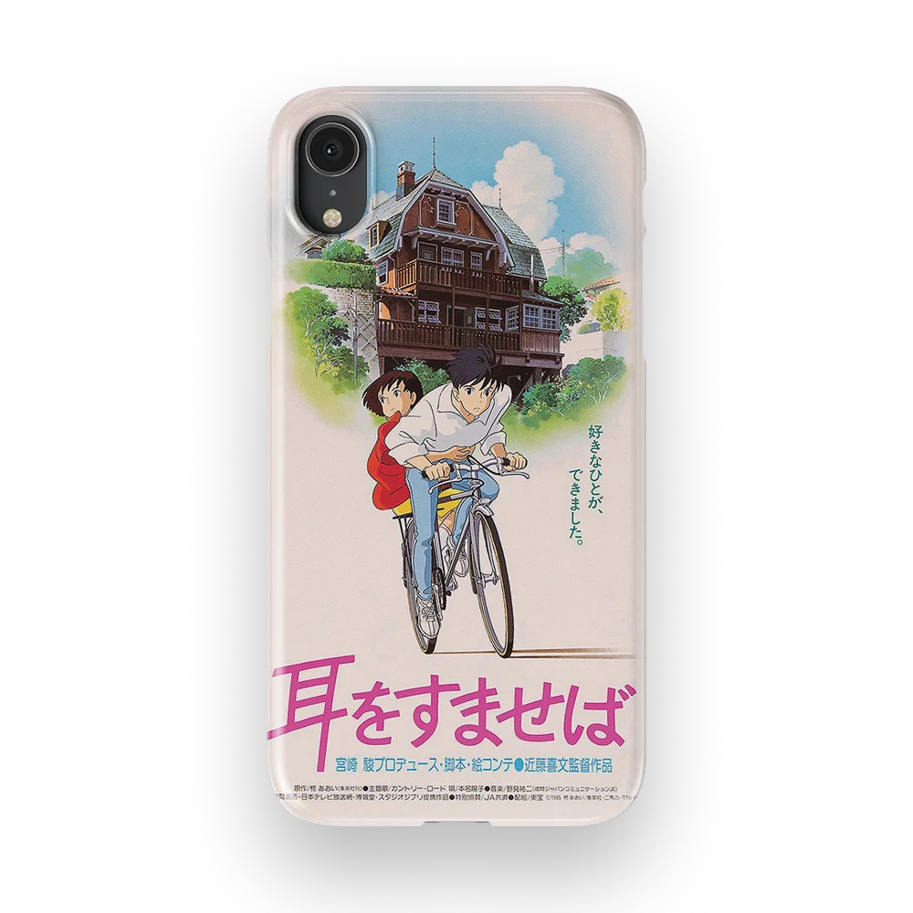 whisper of the heart vintage poster slim iphone xr whisper of the heart vintage poster slim iphone xr
