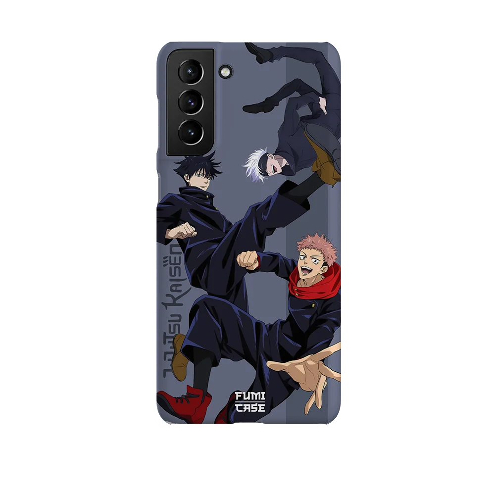 yuji x megumi x gojo slim galaxy s21 plus yuji x megumi x gojo slim galaxy s21 plus