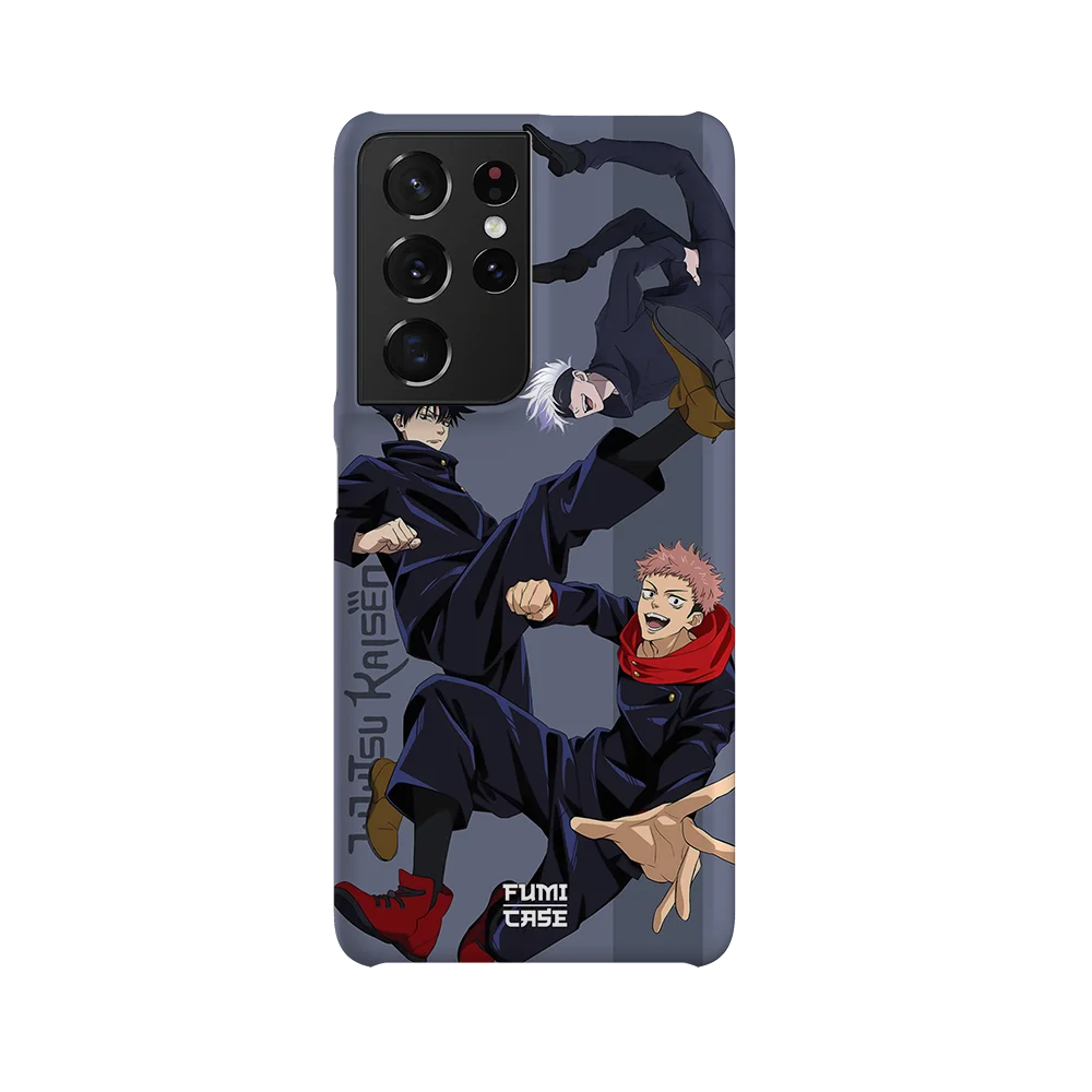 yuji x megumi x gojo slim galaxy s21 ultra yuji x megumi x gojo slim galaxy s21 ultra