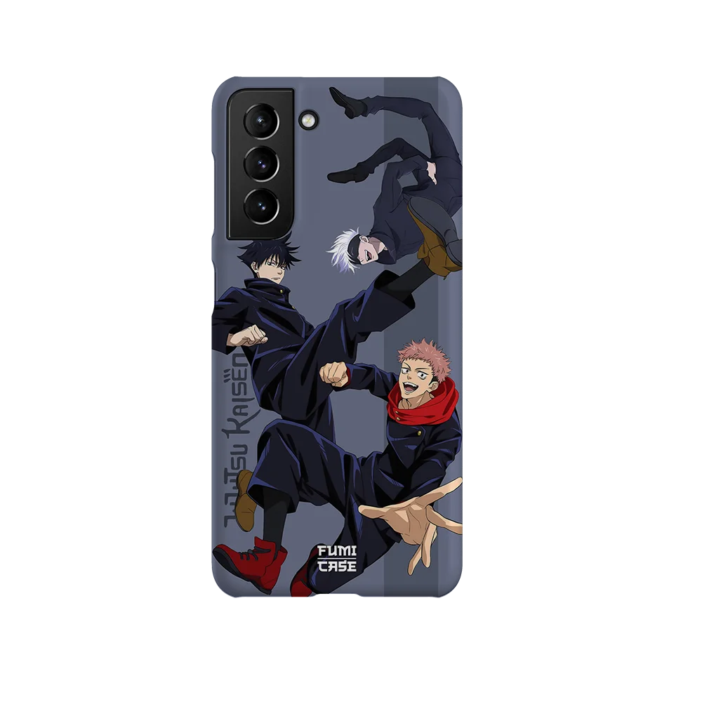 yuji x megumi x gojo slim galaxy s21 yuji x megumi x gojo slim galaxy s21