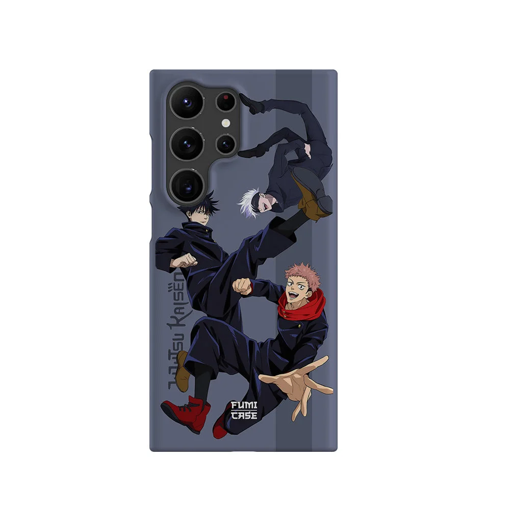 yuji x megumi x gojo slim galaxy s23 ultra yuji x megumi x gojo slim galaxy s23 ultra