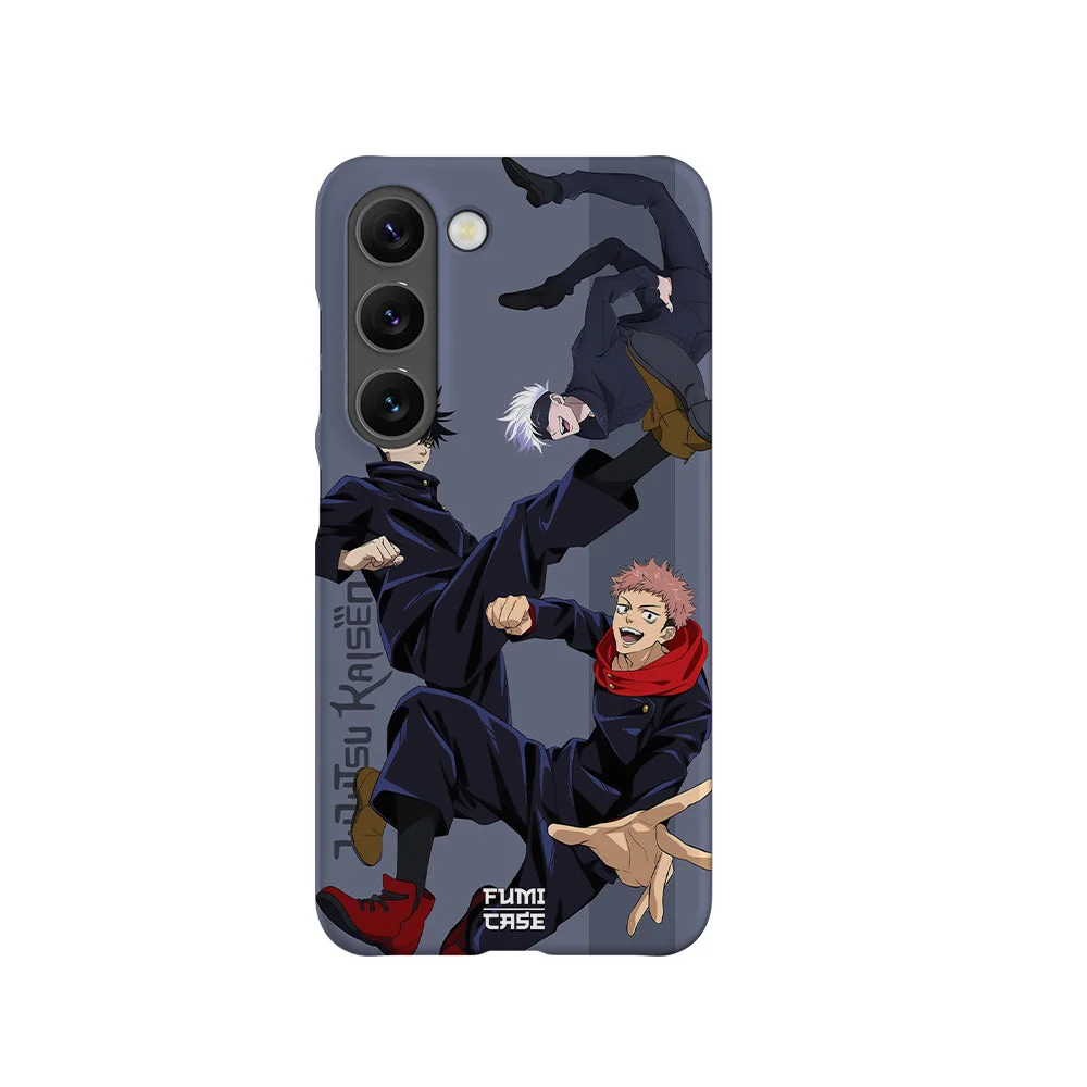 yuji x megumi x gojo slim galaxy s23 yuji x megumi x gojo slim galaxy s23