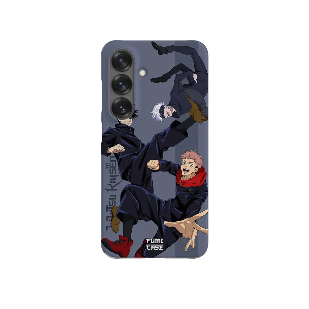 yuji x megumi x gojo slim galaxy s25 yuji x megumi x gojo slim galaxy s25