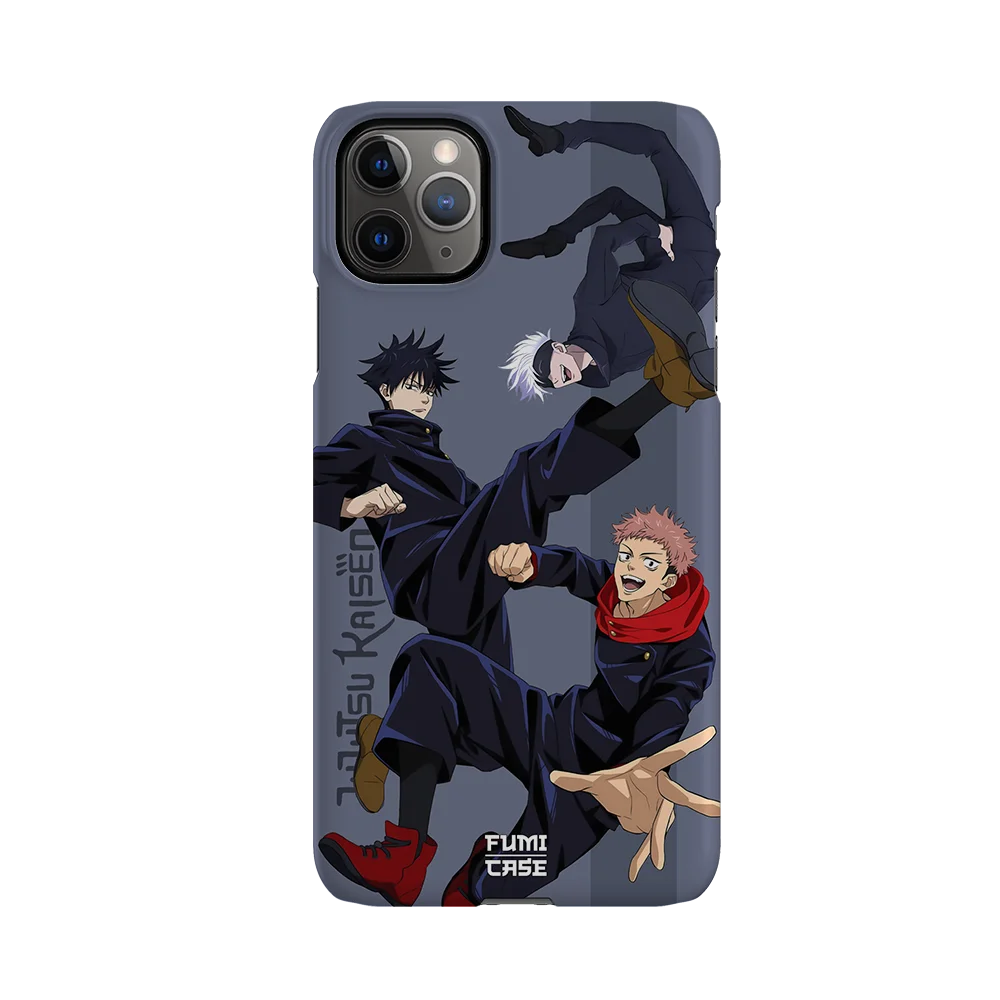 yuji x megumi x gojo slim iphone 11 pro max yuji x megumi x gojo slim iphone 11 pro max