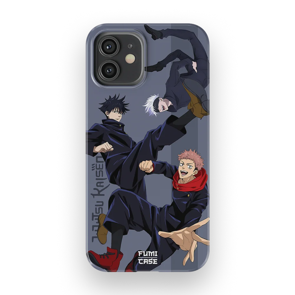 yuji x megumi x gojo slim iphone 12 yuji x megumi x gojo slim iphone 12