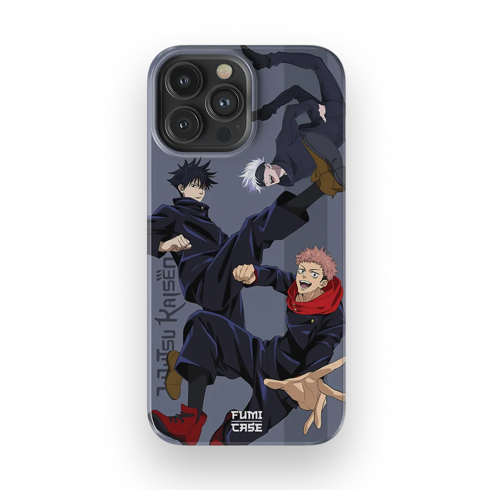 yuji x megumi x gojo slim iphone 13 pro max yuji x megumi x gojo slim iphone 13 pro max